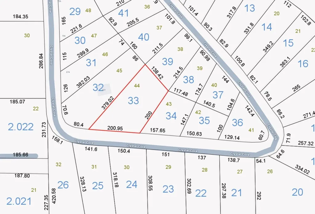 Lot 44 Crystal Cove Wedowee AL 36278