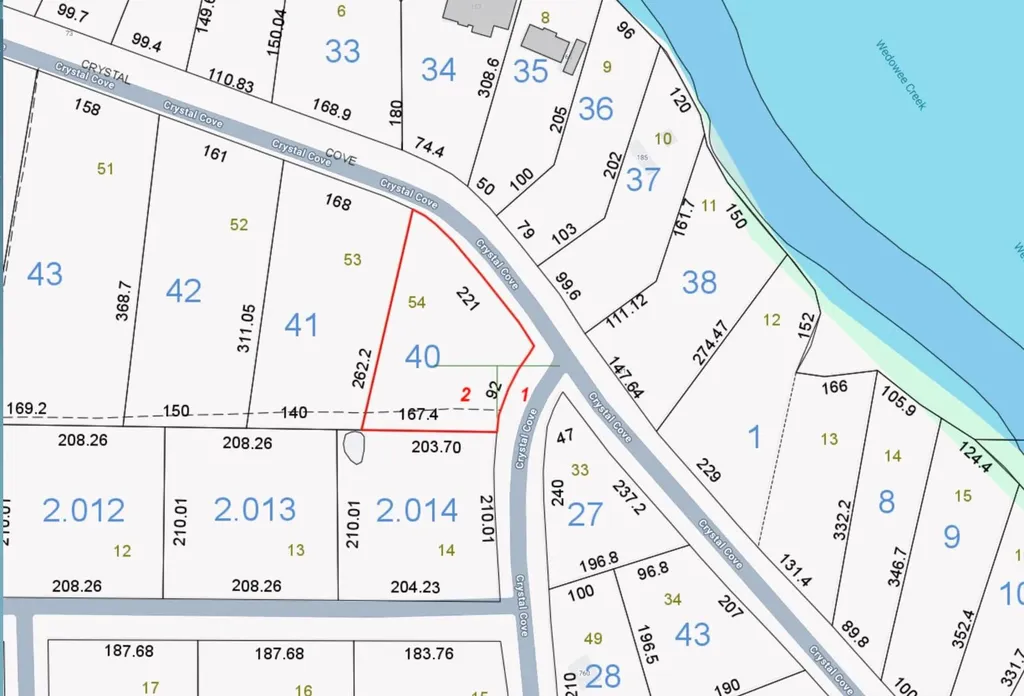 Lot 54 Crystal Cove Wedowee AL 36278