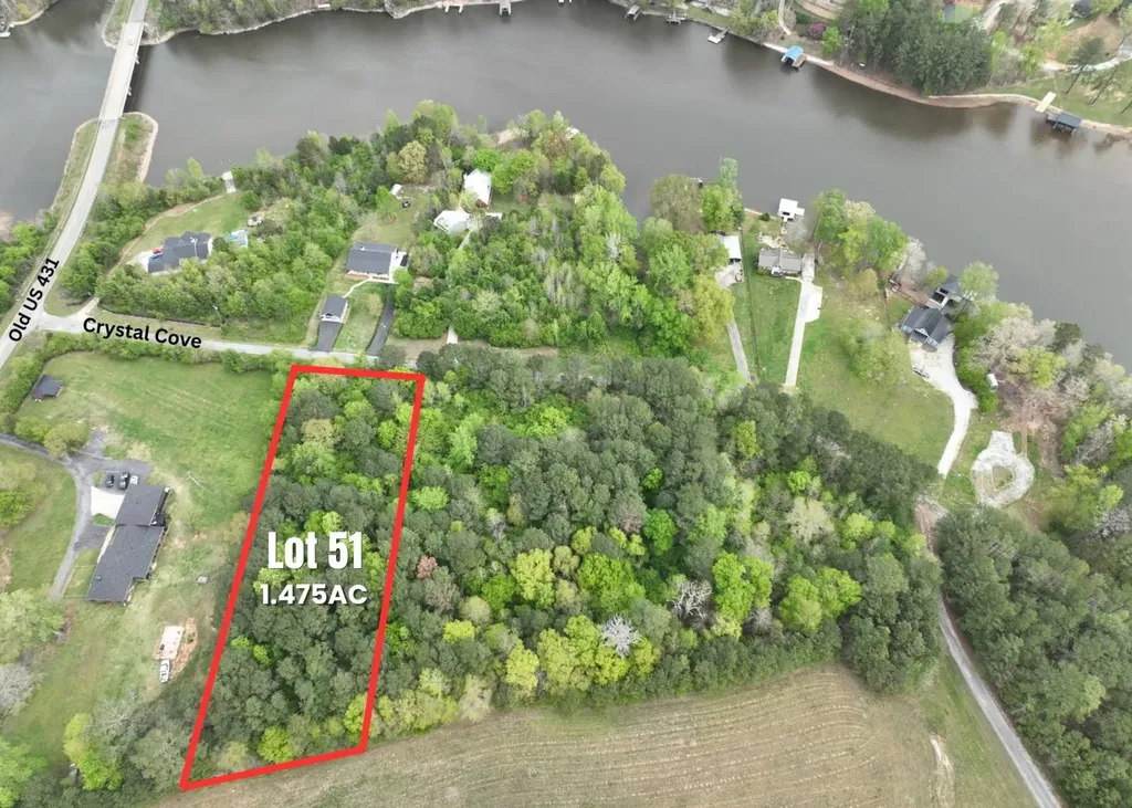 Lot 51 Crystal Cove Wedowee AL 36278