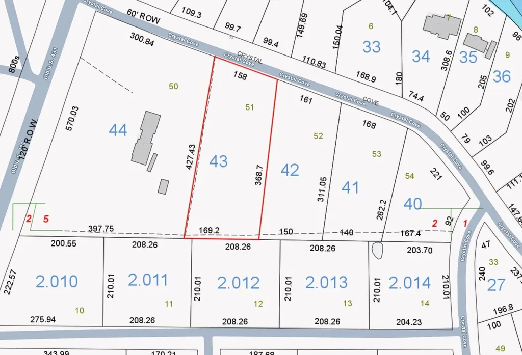 Lot 51 Crystal Cove Wedowee AL 36278