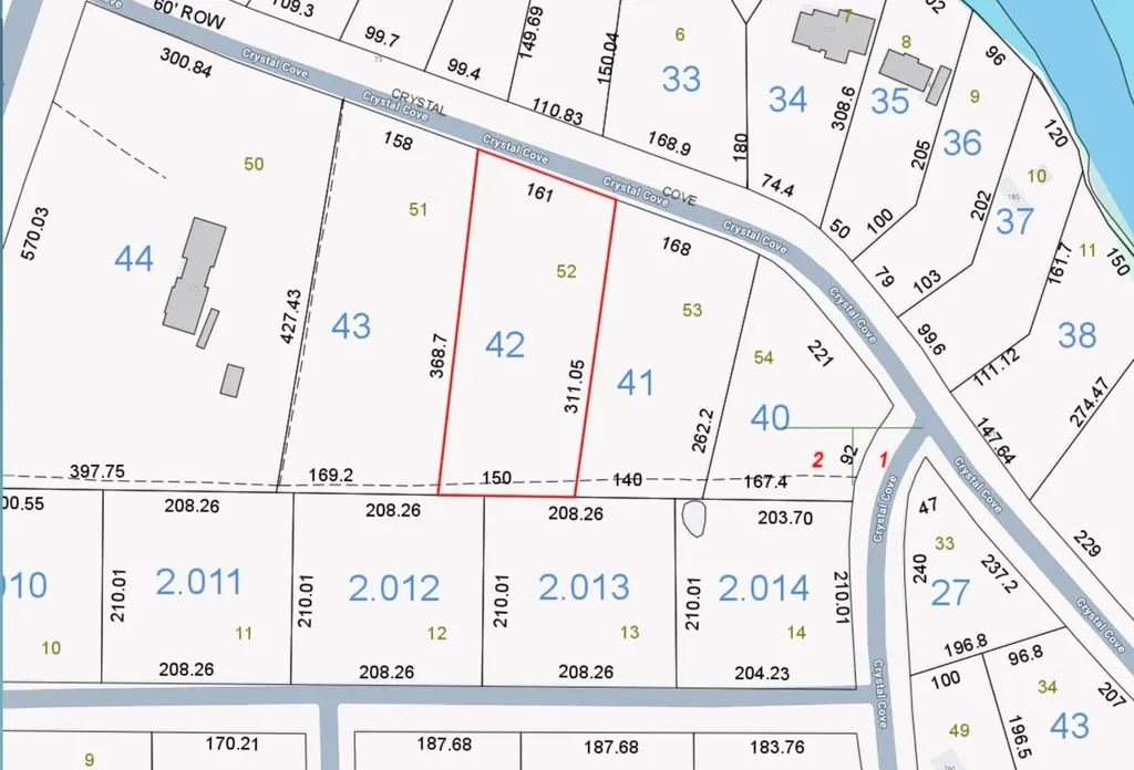 Lot 52 Crystal Cove Wedowee AL 36278