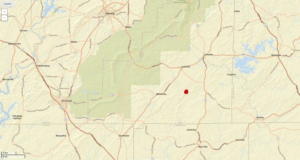 0 Bluff Springs Road Ashland AL 36251