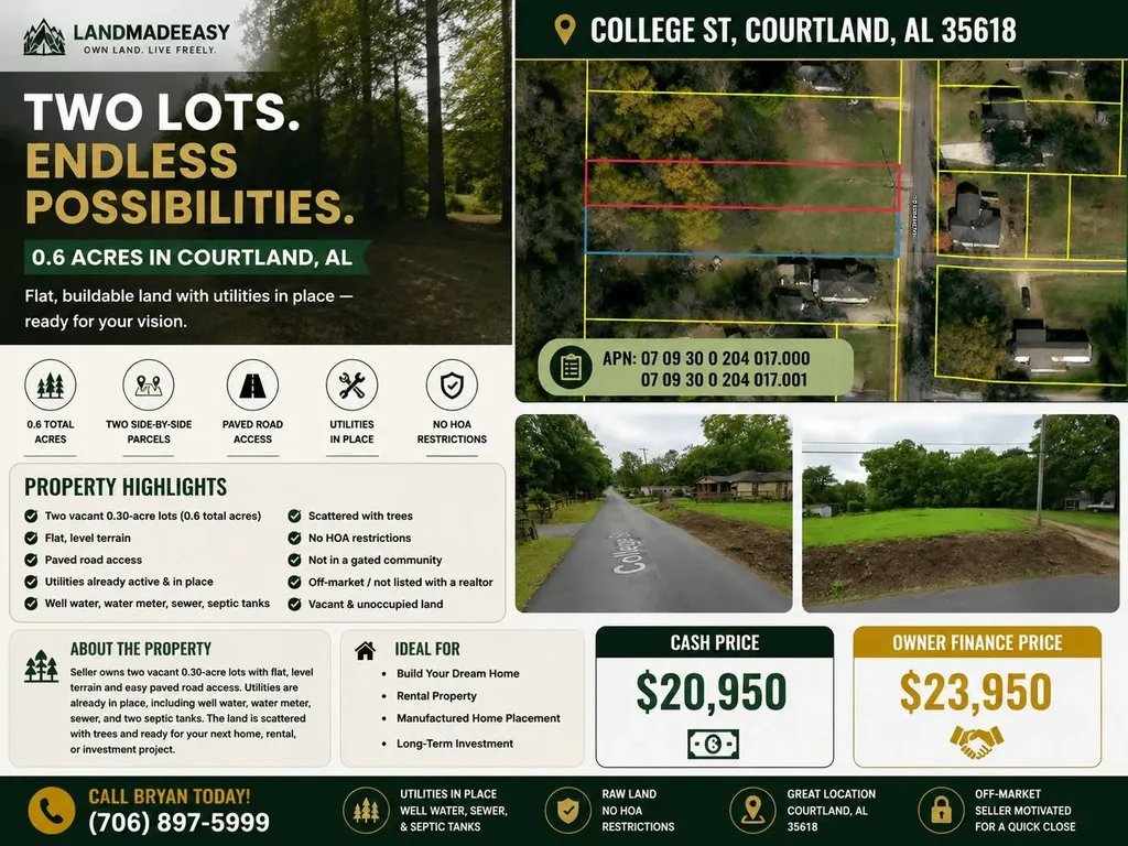 0 College Street Courtland AL 35618