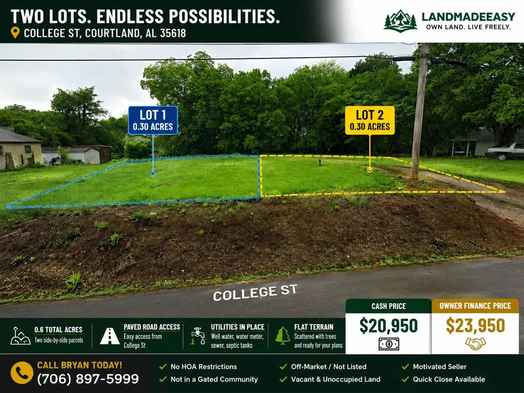 0 College Street Courtland AL 35618