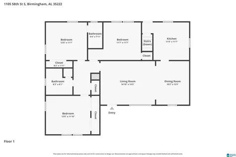 1105 58th Street S Birmingham AL 35222