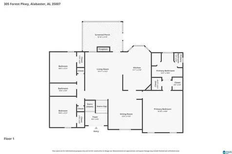 305 Forest Parkway Alabaster AL 35007