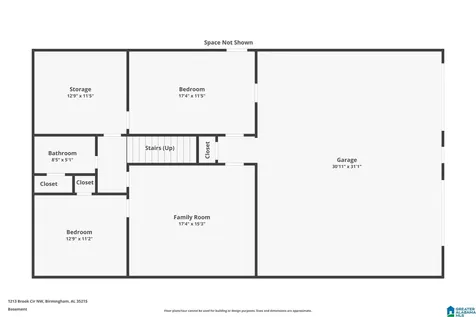 1213 Brook Circle NW Birmingham AL 35215