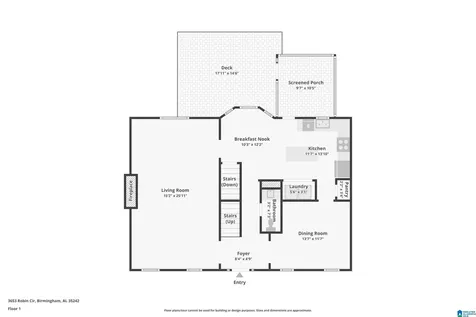 3653 Robin Circle Birmingham AL 35242