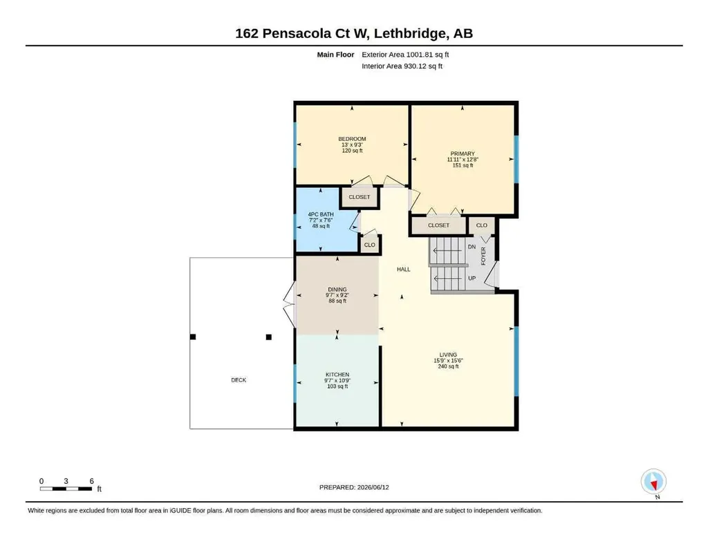 162 Pensacola Court W Lethbridge AB T1K4R6