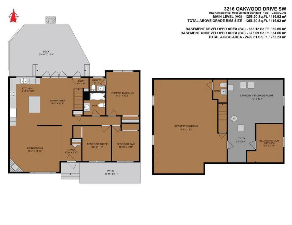 3216 Oakwood Drive SW Calgary AB T2V 0J9
