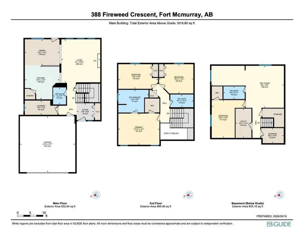 388 Fireweed Crescent Fort Mcmurray AB T9K 0J2