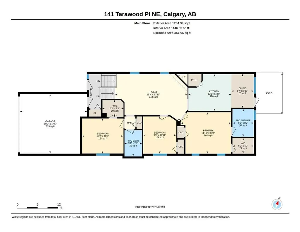 141 Tarawood Place NE Calgary AB T3J 5B4