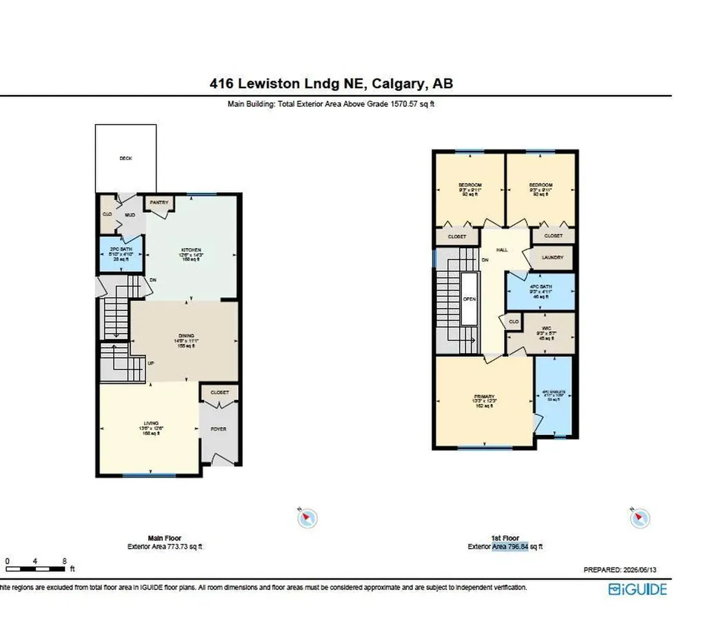 416 Lewiston Landing NE Calgary AB T3P 0T7