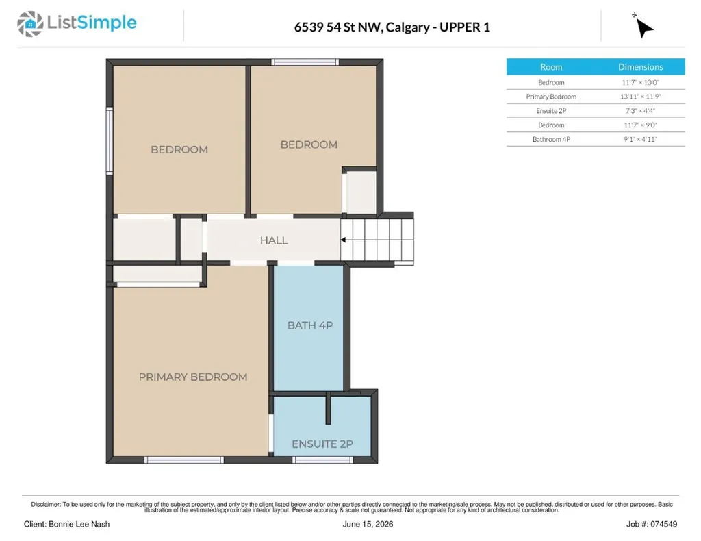 6539 54 Street NW Calgary AB T3A1R5