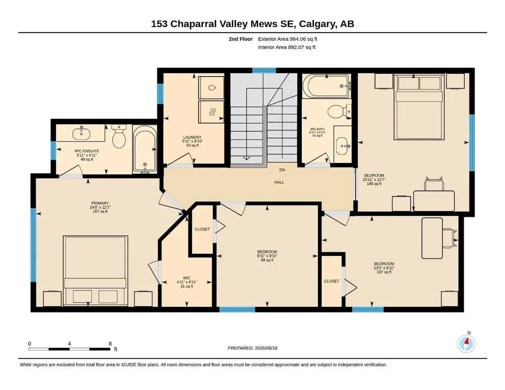 153 Chaparral Valley Mews SE Calgary AB T2X 0V9