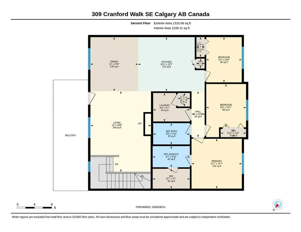 309 Cranford Walk SE Calgary AB T3M 1R7