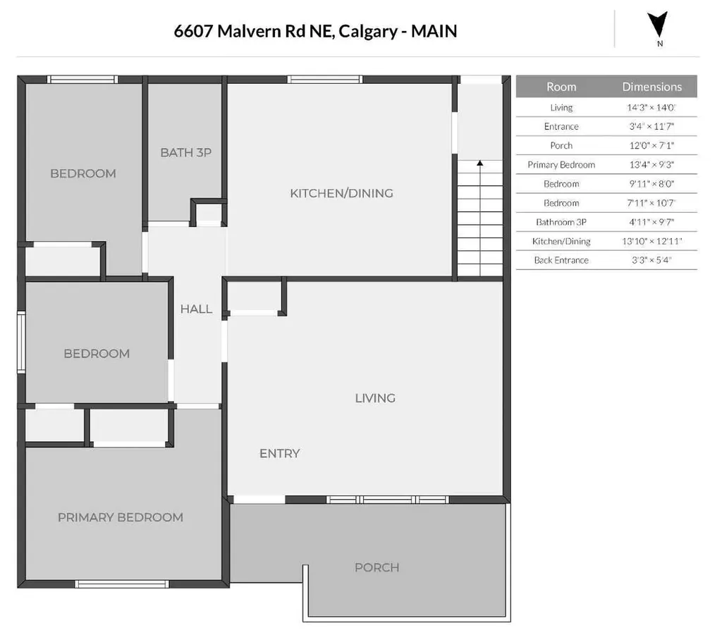 6607 Malvern Road NE Calgary AB T2A 5C3