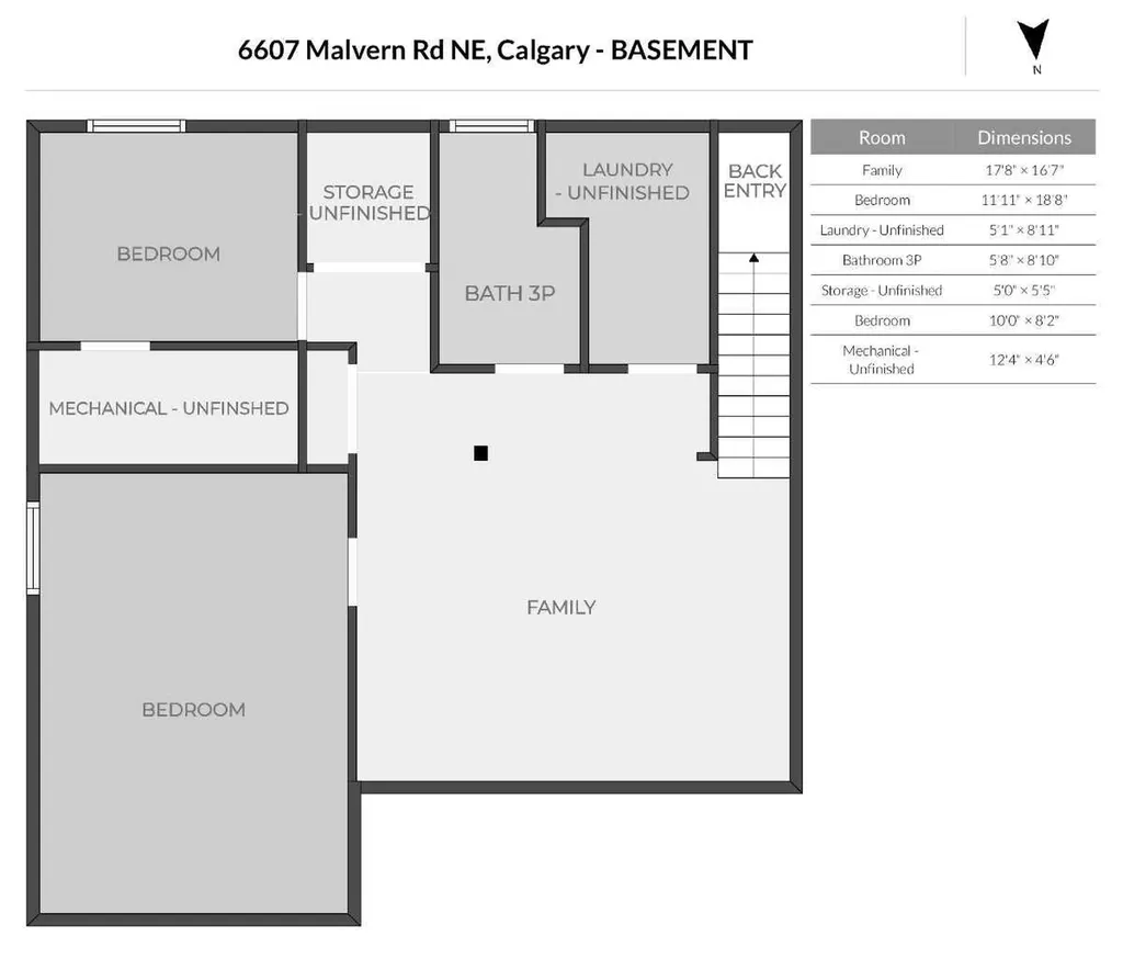 6607 Malvern Road NE Calgary AB T2A 5C3