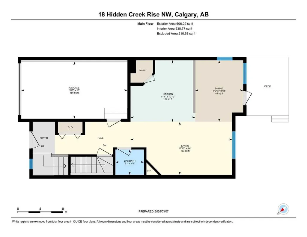 18 Hidden Creek Rise NW Calgary AB T3A 6L5