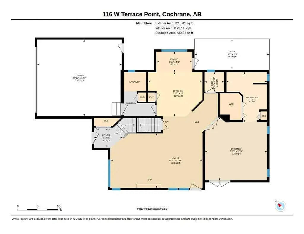 116 West Terrace Point Cochrane AB T4C 1R6