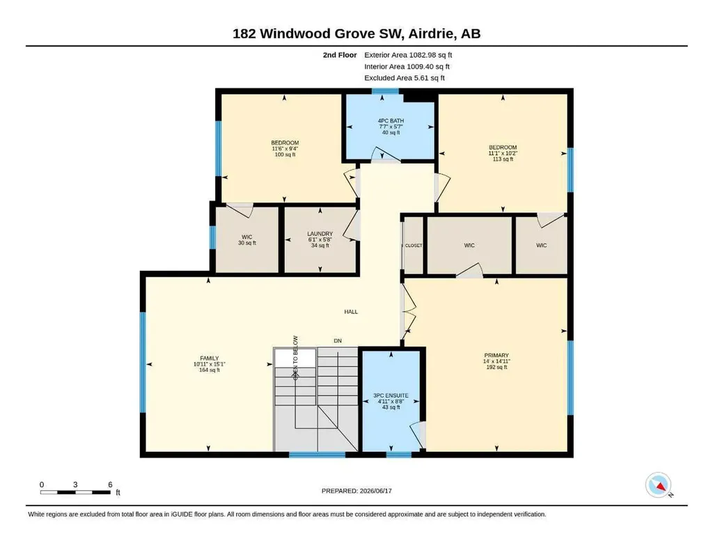 182 Windwood Grove Airdrie AB T4B 3S8