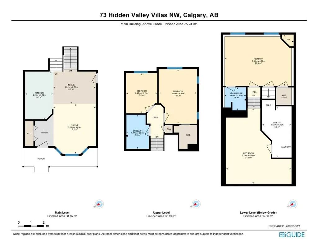 73 Hidden Valley Villas NW Calgary AB T3A 5W7