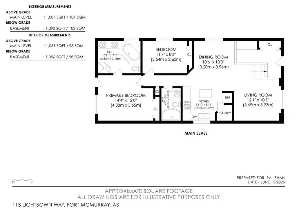 113 Lightbown Way Fort Mcmurray AB T9K2R1