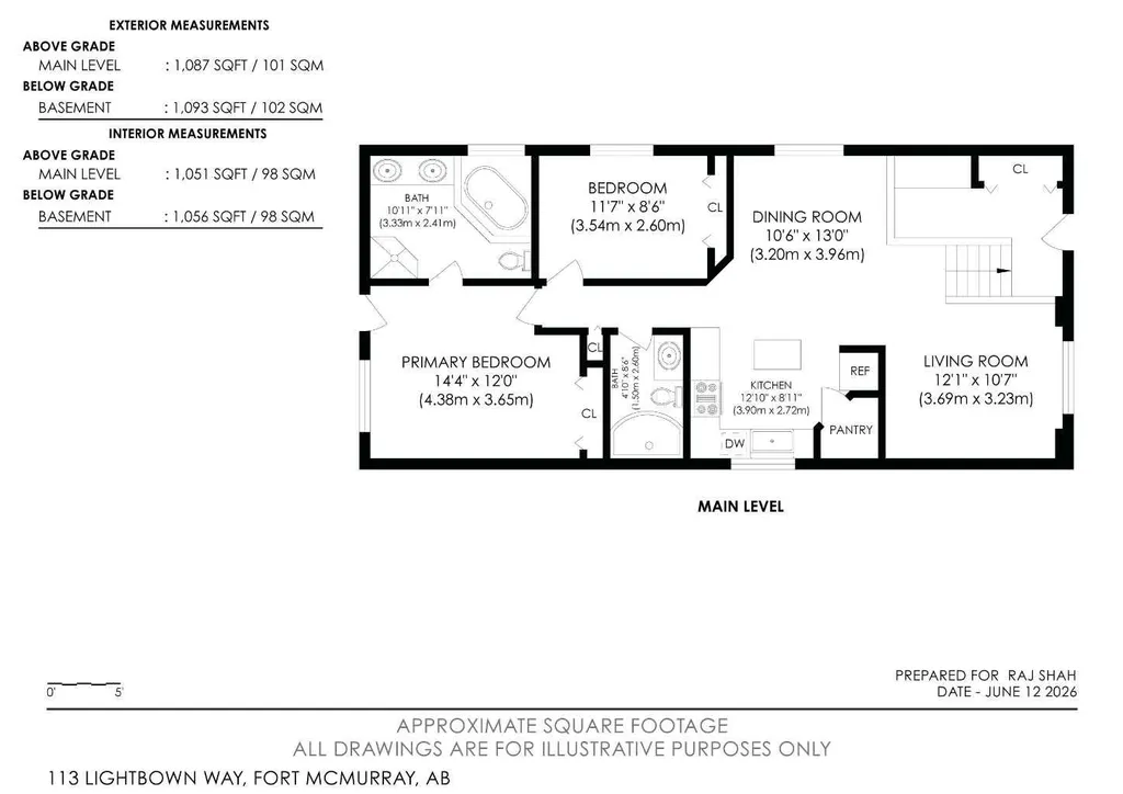 113 Lightbown Way Fort Mcmurray AB T9K2R1