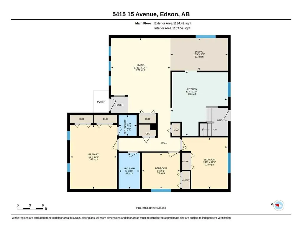 5415 15 Avenue Edson AB T7E 1H3
