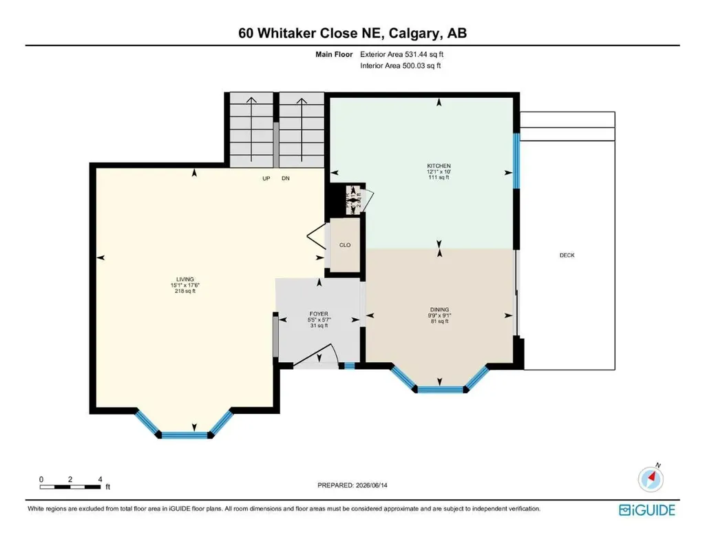 60 Whitaker Close NE Calgary AB T1Y 5K3