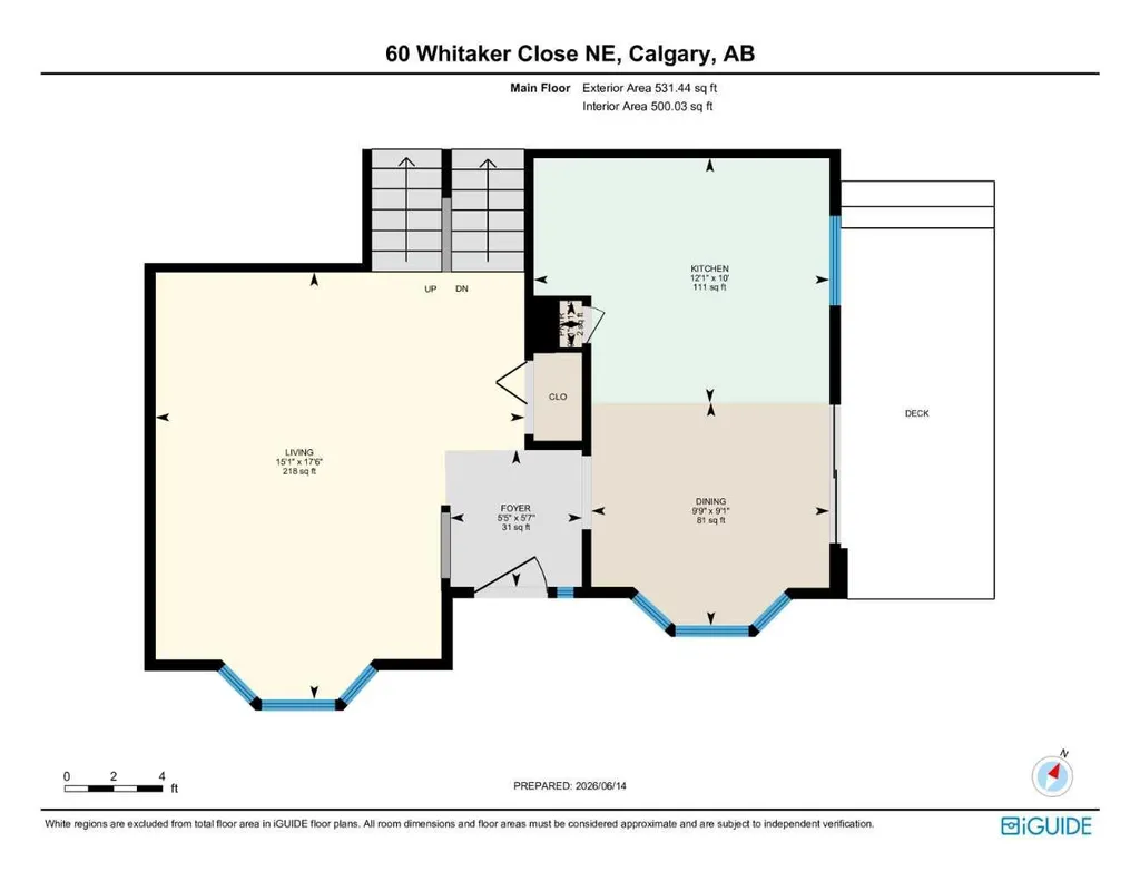 60 Whitaker Close NE Calgary AB T1Y 5K3
