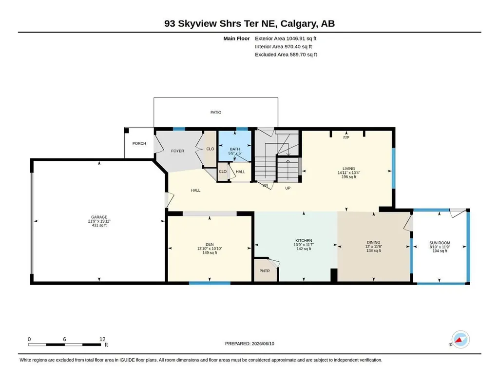 93 Skyview Shores Terrace NE Calgary AB T3N 0E8