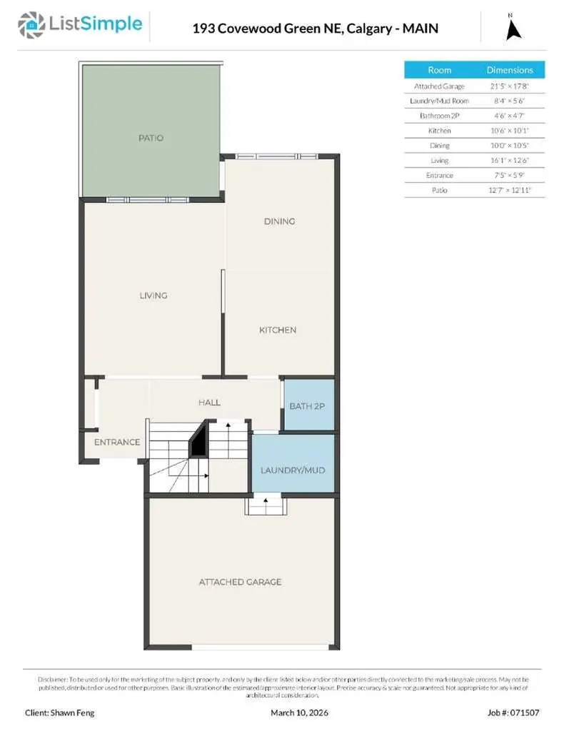 193 Covewood Green NE Calgary AB T3K5G6