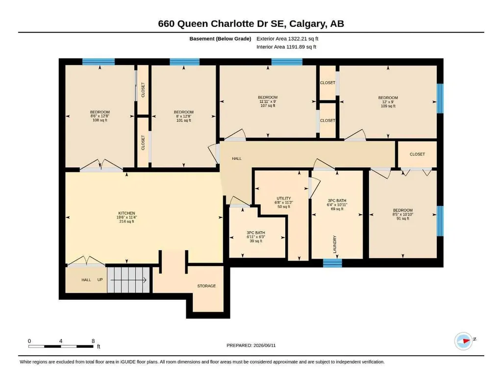 660 Queen Charlotte Drive SE Calgary AB T2J 4T6