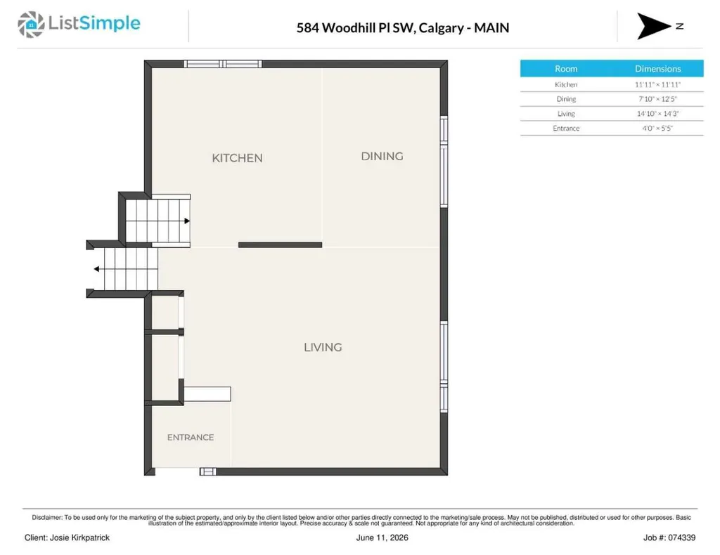 584 Woodhill Place SW Calgary AB T2W 3L5
