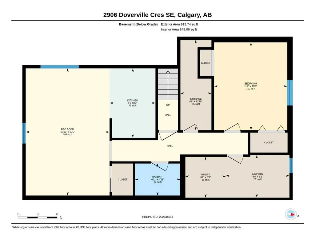 2906 Doverville Crescent SE Calgary AB T2B 1T0