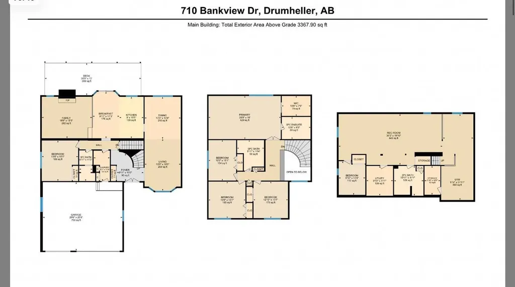 710 Bankview Close Drumheller AB T0J0Y6