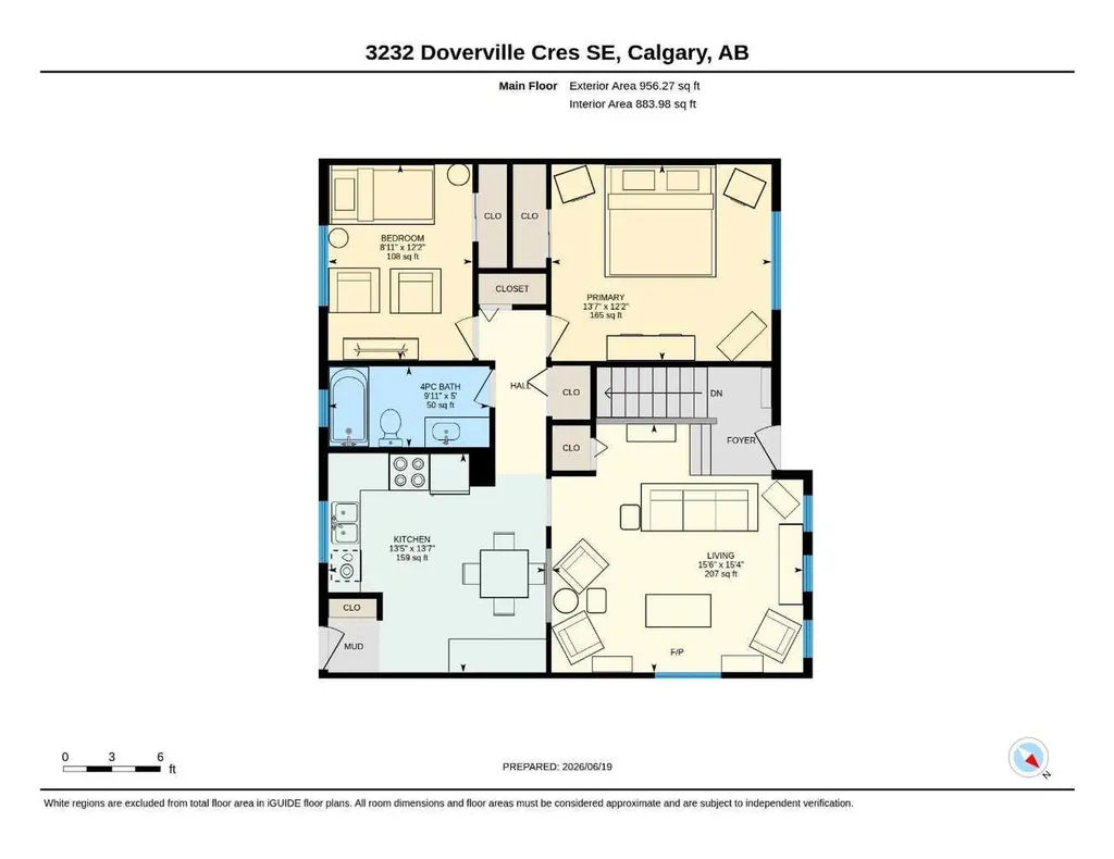 3232 Doverville Crescent SE Calgary AB T2B 1T9