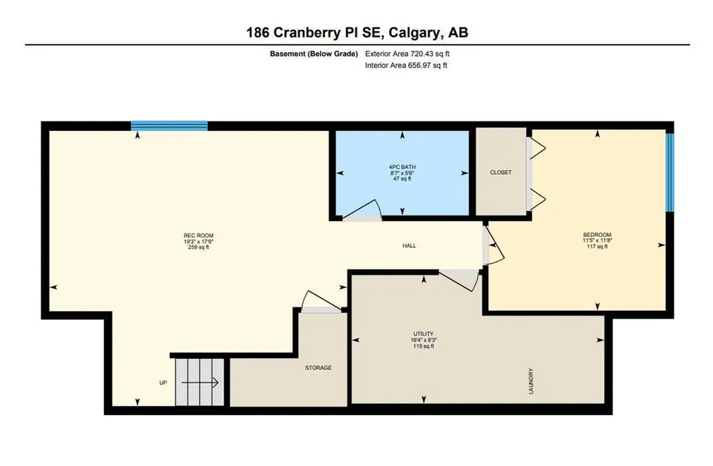 186 Cranberry Place SE Calgary AB T3M 0G8