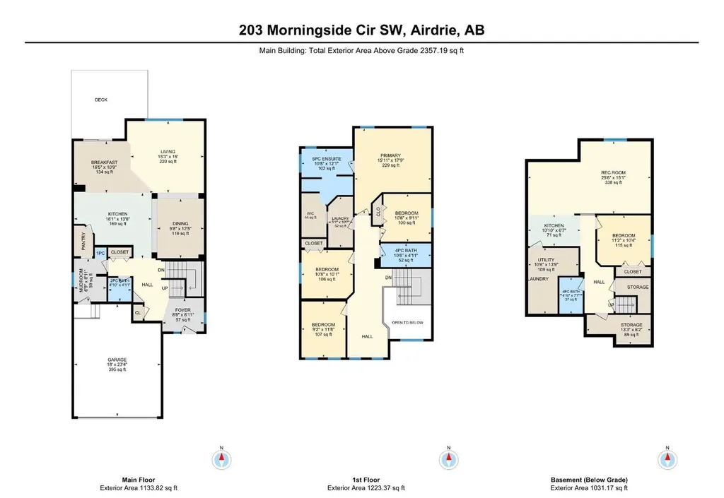 203 Morningside Circle SW Airdrie AB T4B 0L7