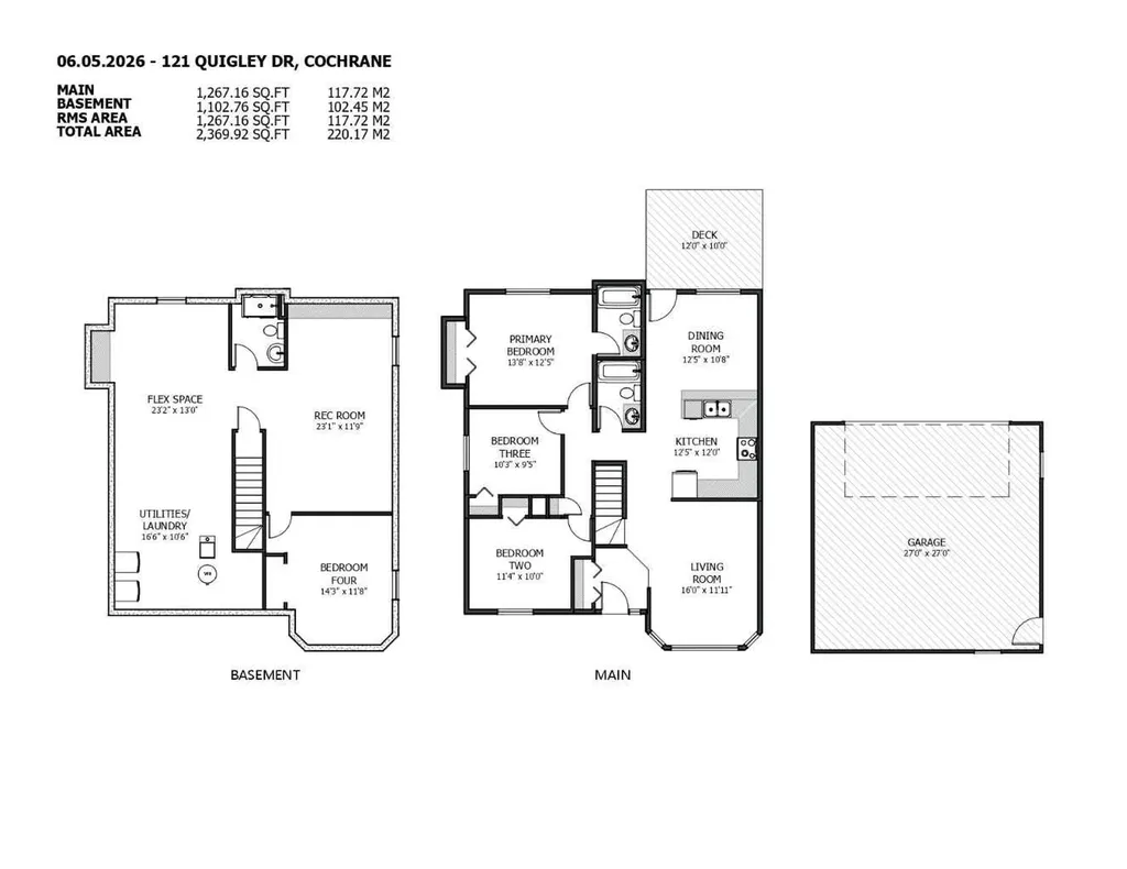 121 Quigley Drive Cochrane AB T4C1R1