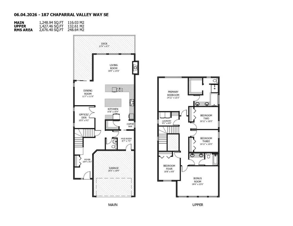 187 Chaparral Valley Way SE Calgary AB T2X 0W1