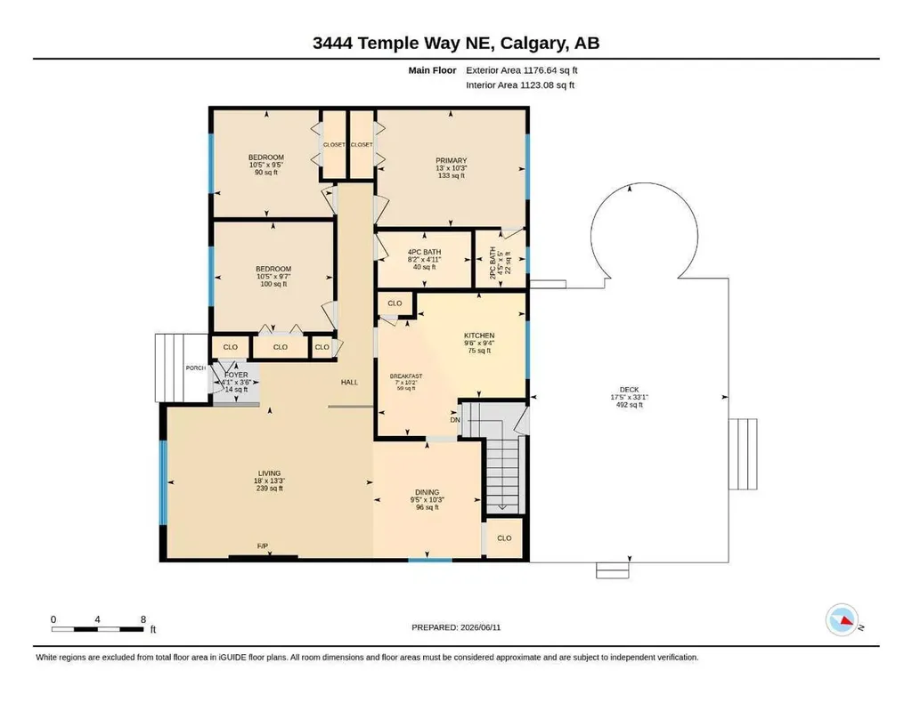 3444 Temple Way NE Calgary AB T1Y 3B7