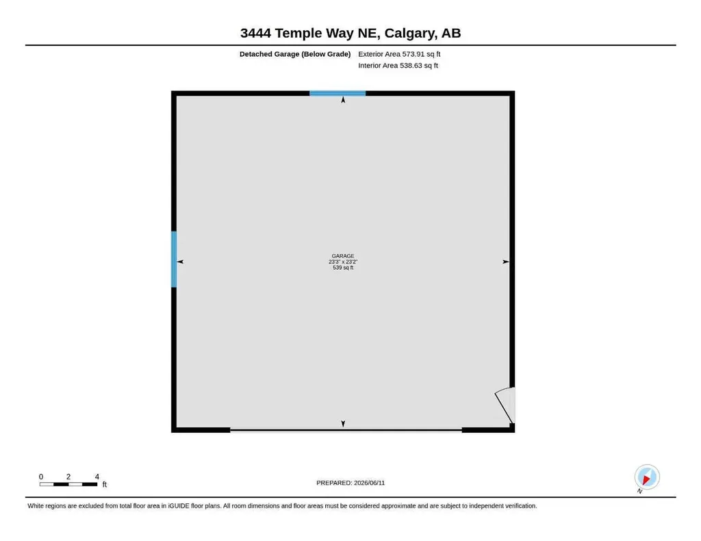 3444 Temple Way NE Calgary AB T1Y 3B7