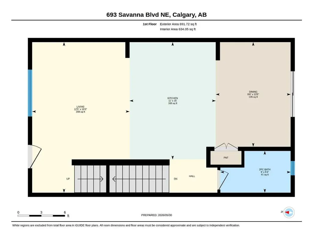 693 Savanna Boulevard NE Calgary AB T3J 2K2