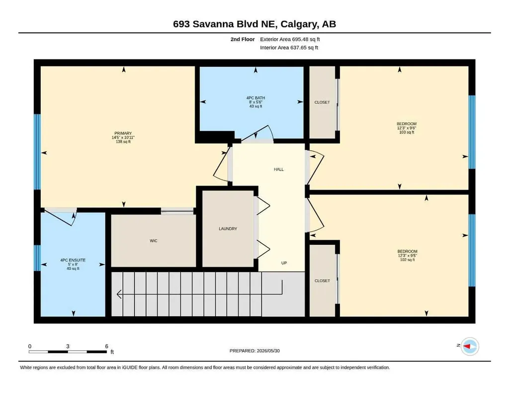 693 Savanna Boulevard NE Calgary AB T3J 2K2