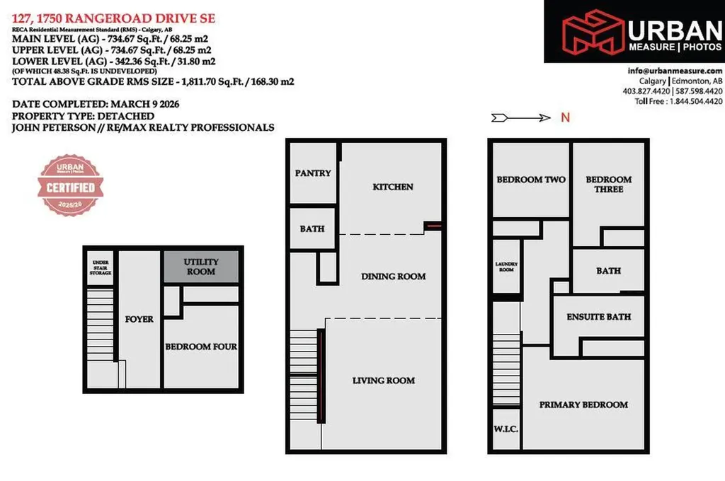 1750 Rangeview Drive SE Calgary AB T3S 0X3