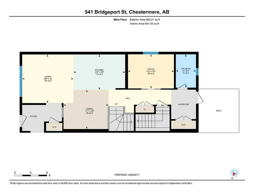 541 Bridgeport Street Chestermere AB T1X 3E1