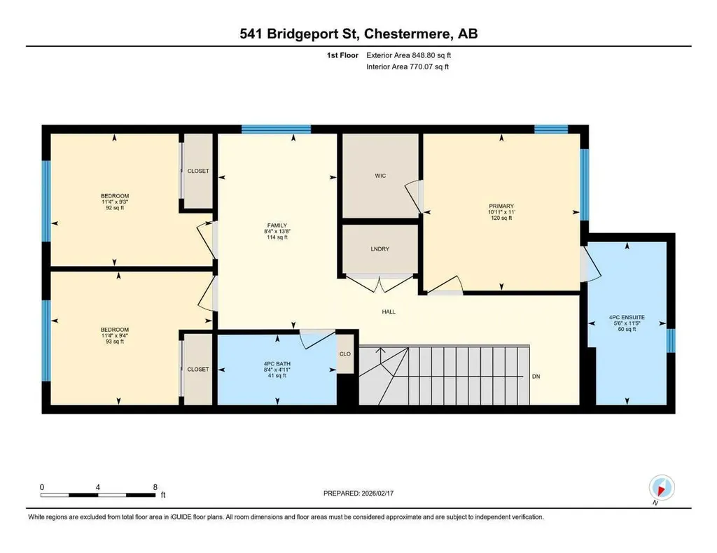 541 Bridgeport Street Chestermere AB T1X 3E1