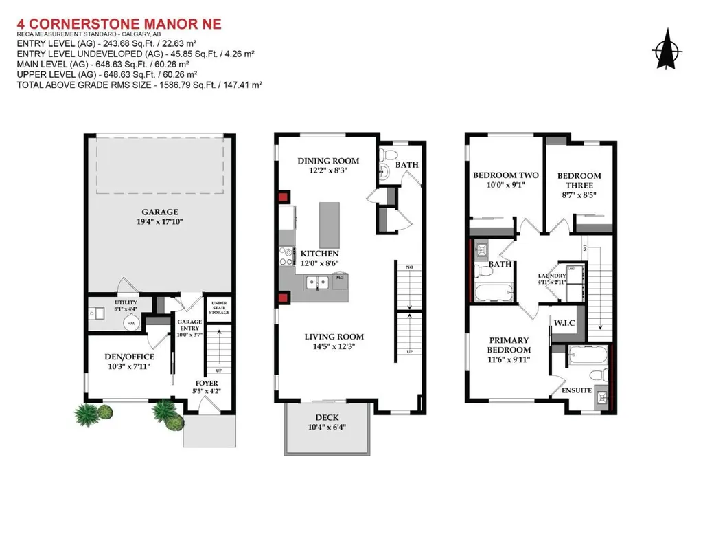 4 Cornerstone Manor NE Calgary AB T3N 1E6